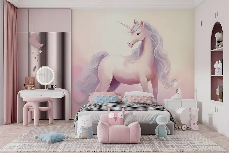 Papier peint Licorne w05555