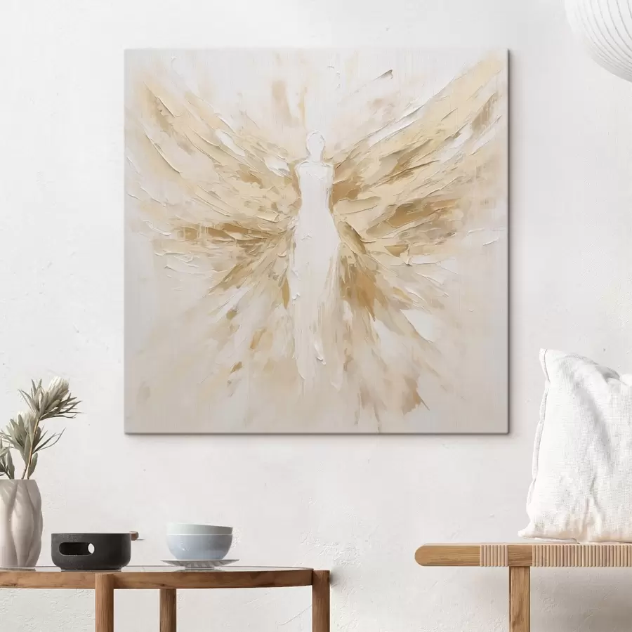 Tableau Ange abstrait s48987