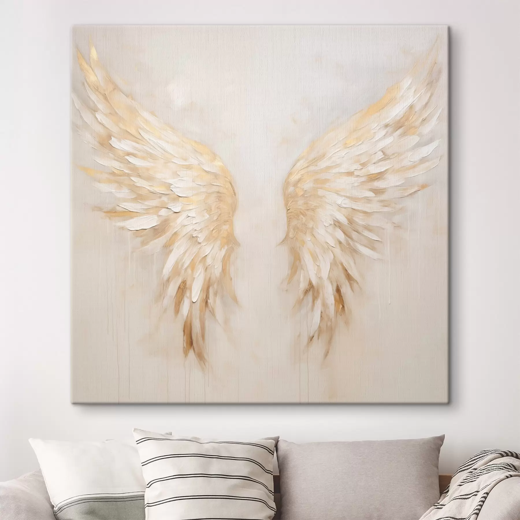 Tableau Ailes d'ange abstraites s48988