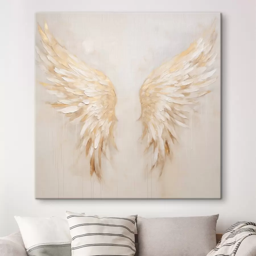 Tableau Ailes d'ange abstraites s48988