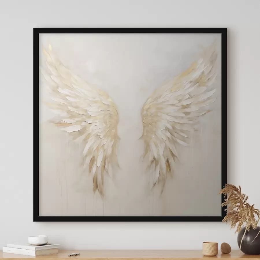 Papier peint Ailes d'ange abstraites f48988