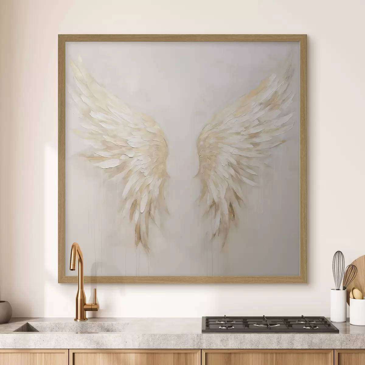 Poster Ailes en lumière chaude f48988