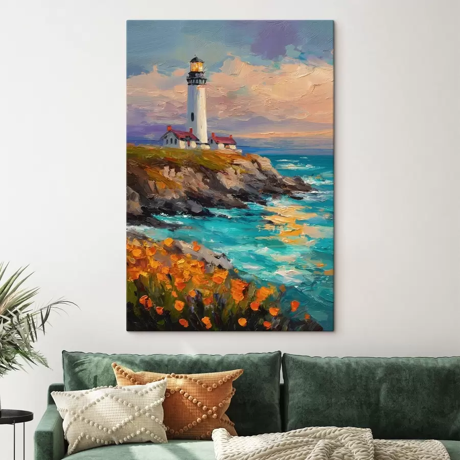 Tableau un phare pittoresque s49003