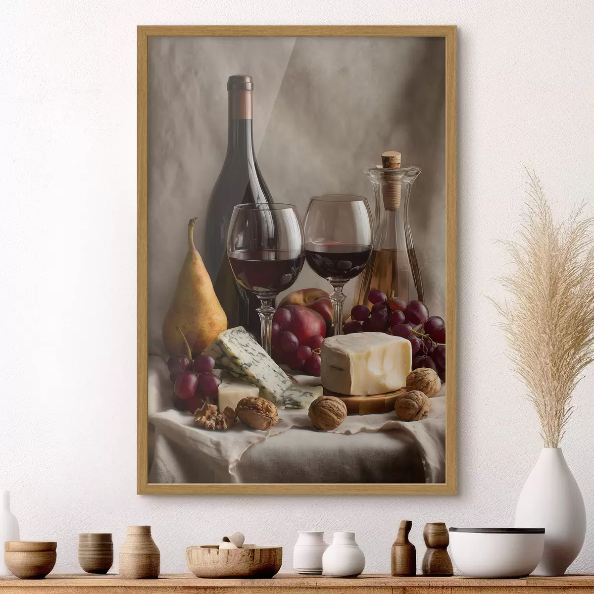 Poster Vin et légèreté f49002