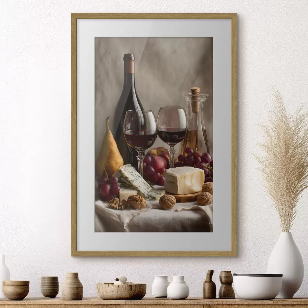 Poster Vin et légèreté f49002