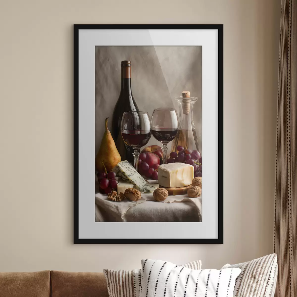 Poster Vin et légèreté f49002