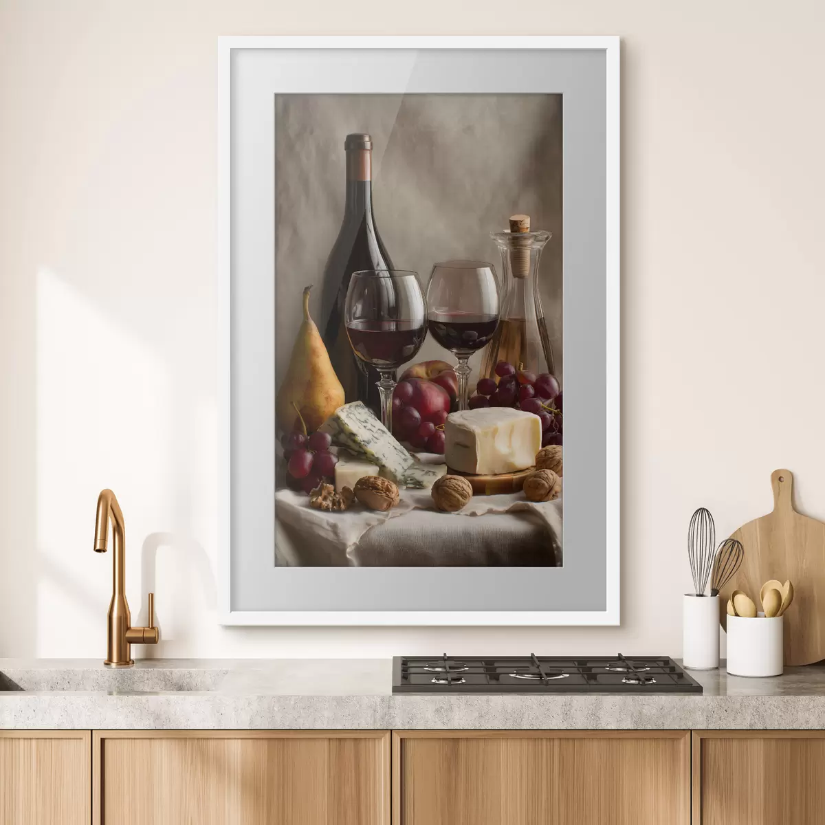Poster Vin et légèreté f49002