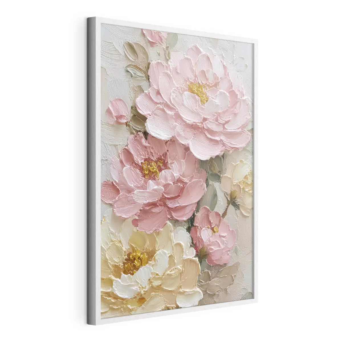 Poster Composition florale à base de pivoines f49013