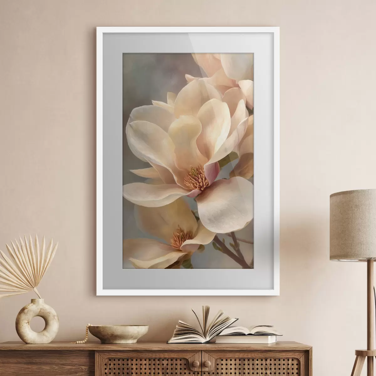 Poster Caresse de magnolia f49016
