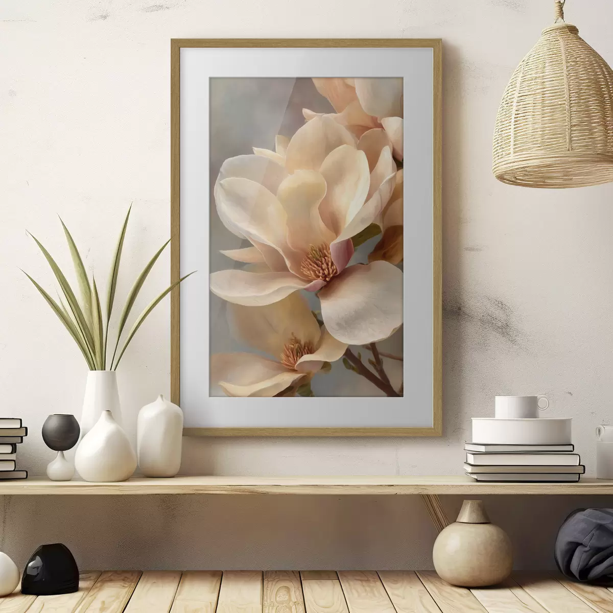 Poster Caresse de magnolia f49016