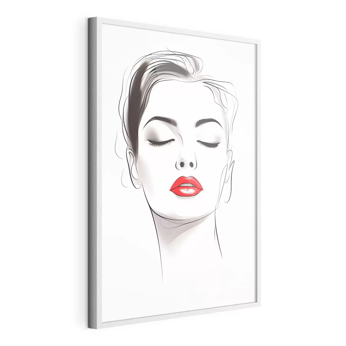 Poster Dessin au trait minimaliste f49025