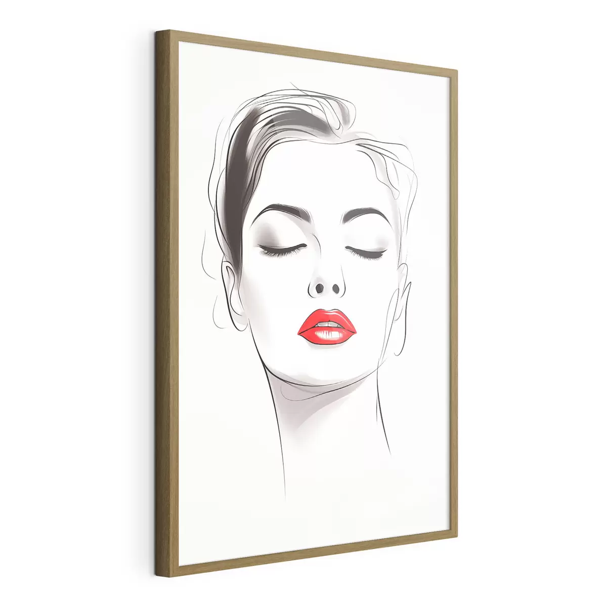 Poster Dessin au trait minimaliste f49025