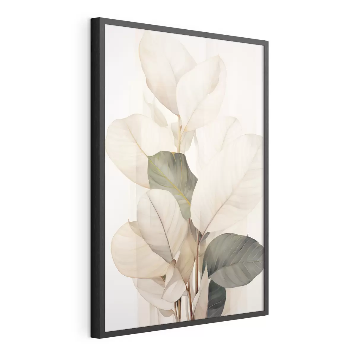 Poster Feuilles de plantes ornementales f49026