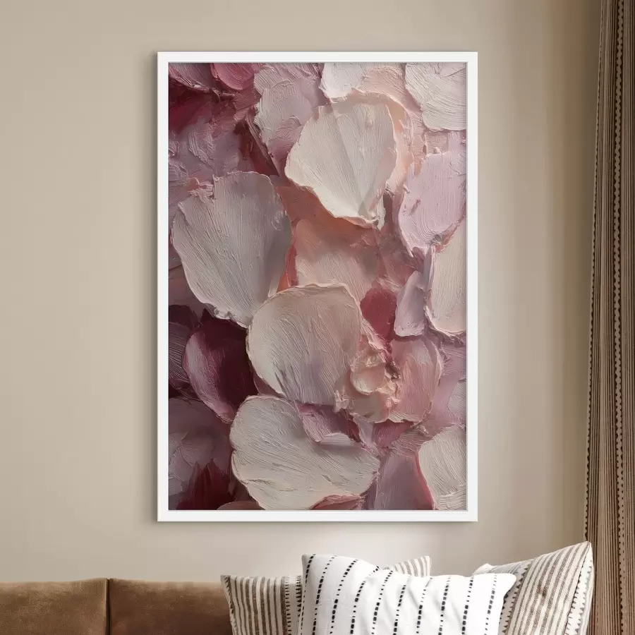 Papier peint Texture « Pétales peints » f49031