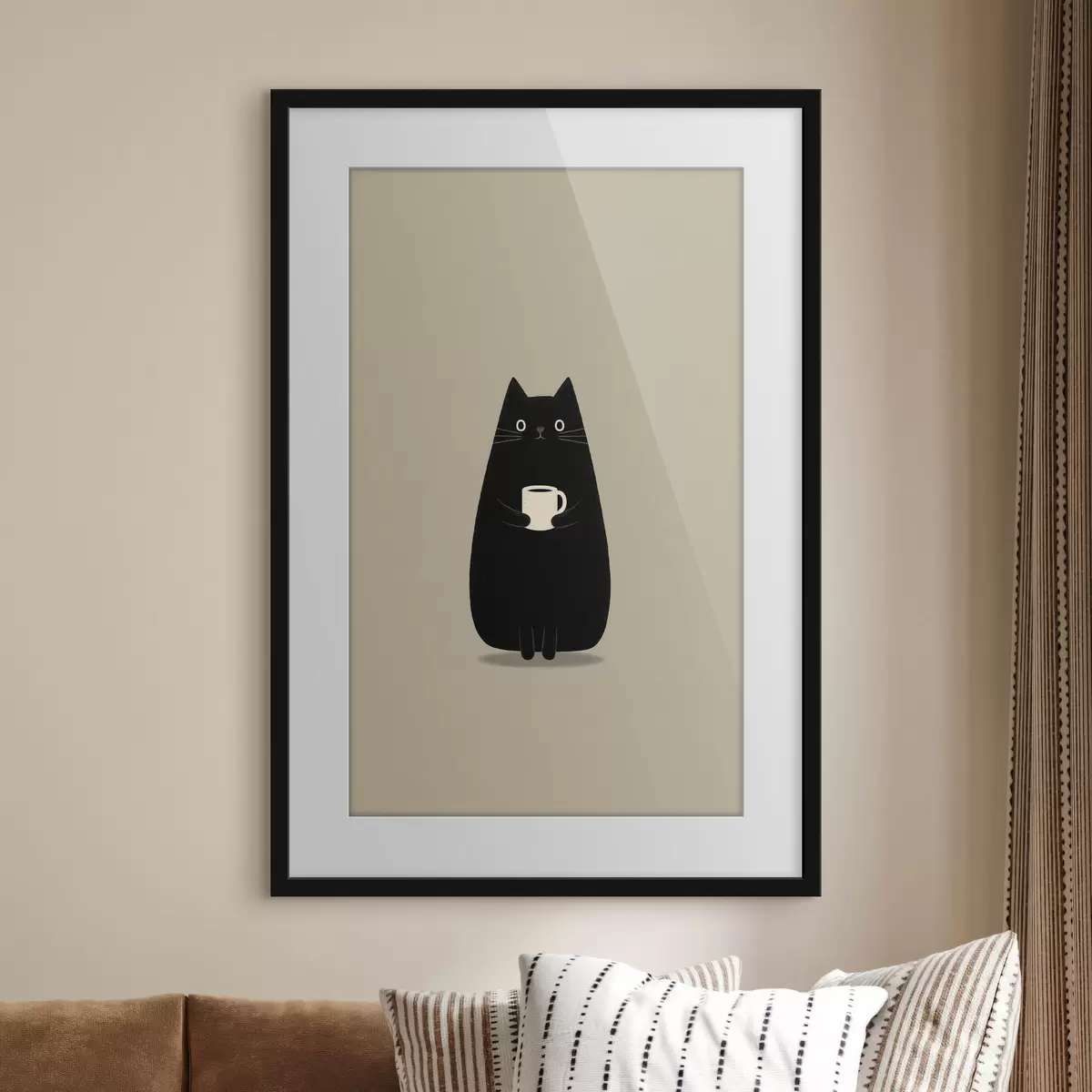 Poster Chat et nostalgie f49030