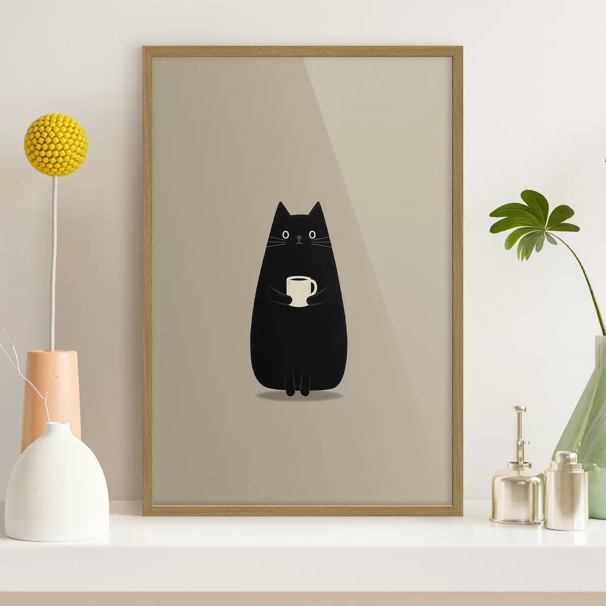 Poster Chat et nostalgie f49030