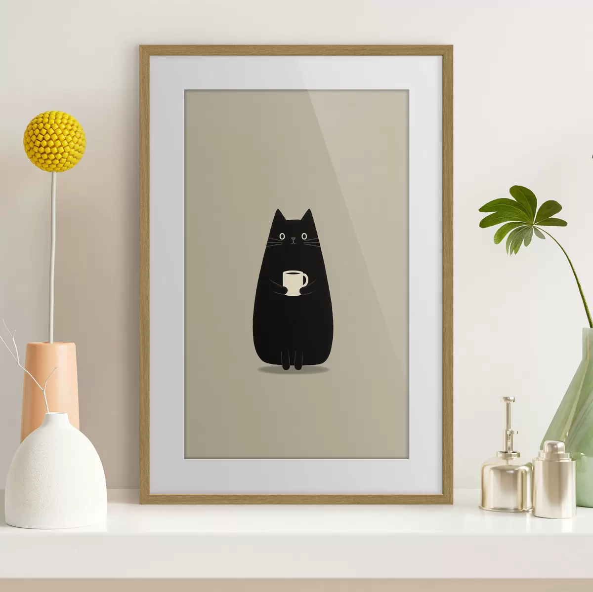 Poster Chat et nostalgie f49030