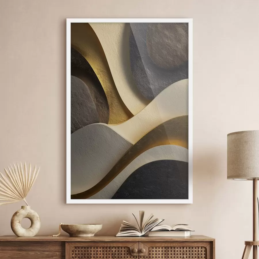 Papier peint Formes fluides f49034