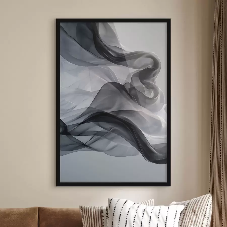 Papier peint Abstrait enfumé f49035