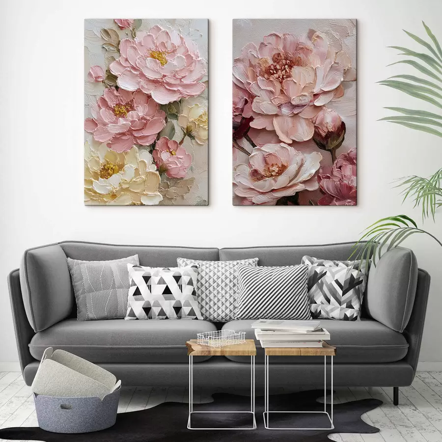 Tableau Pivoines m30417