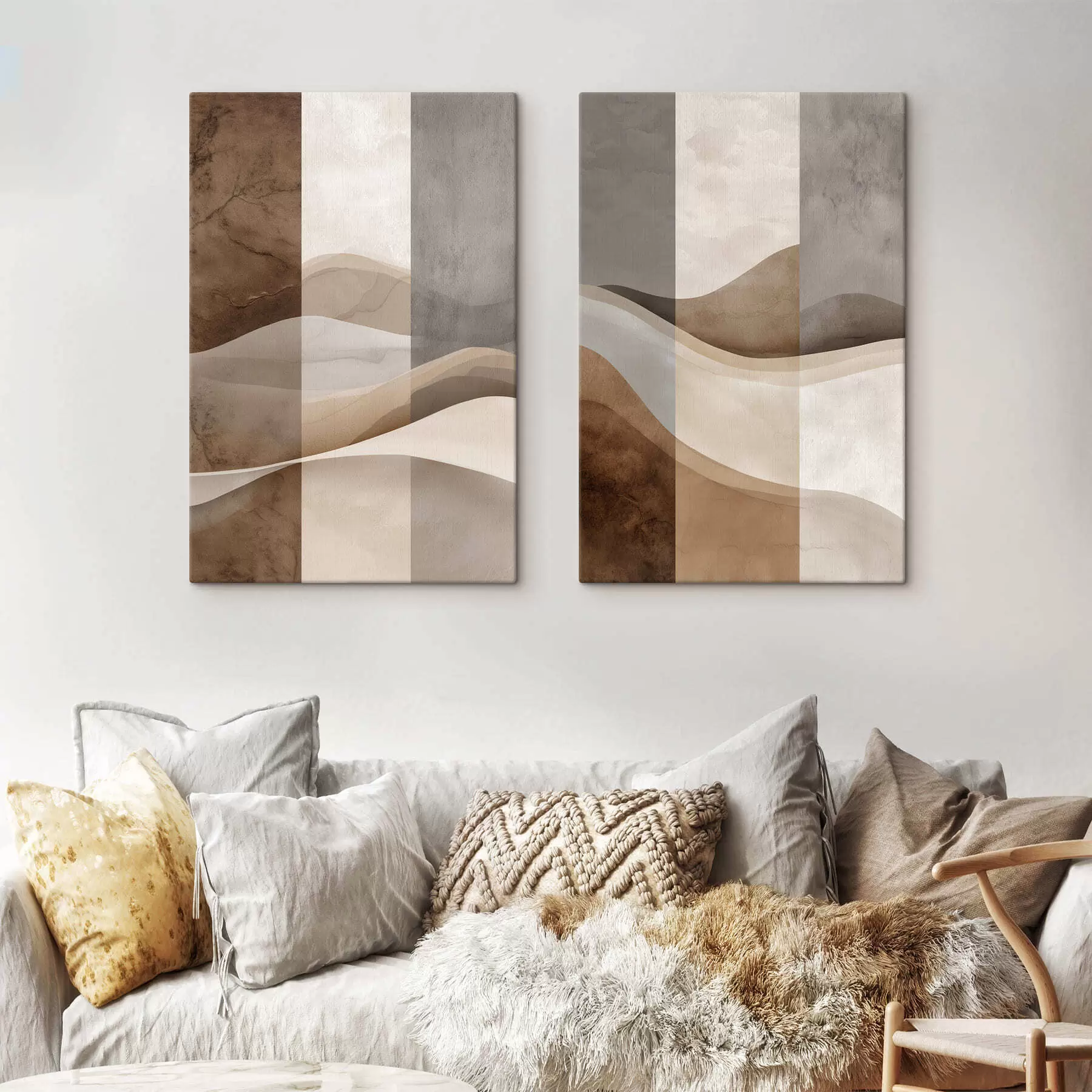 Tableau Couches texturées m30428