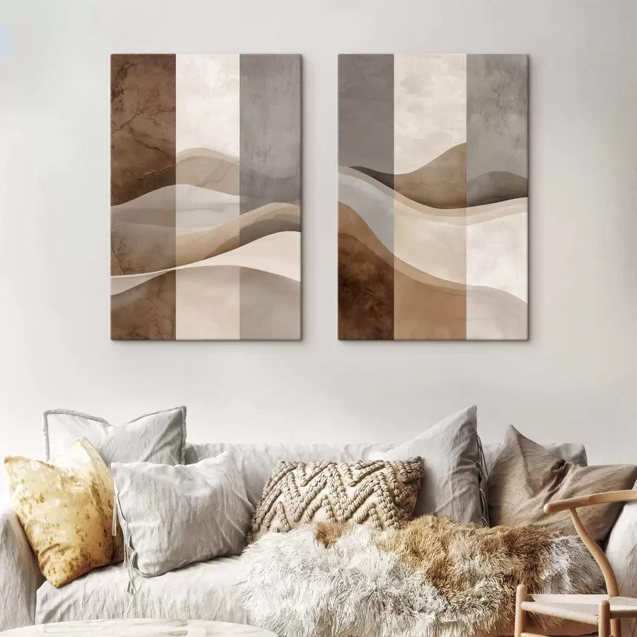 Tableau Couches texturées m30428