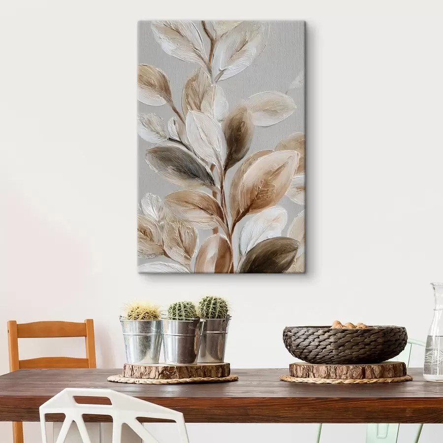 Tableau Feuilles botaniques s49010