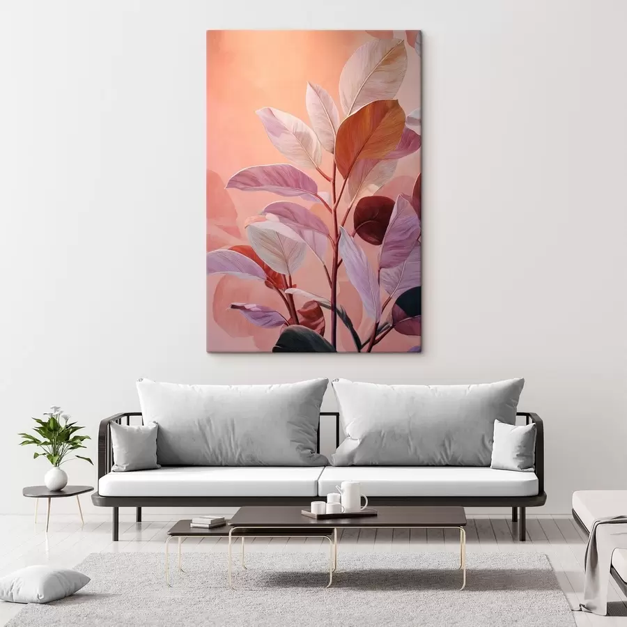 Tableau Feuilles décoratives s49038