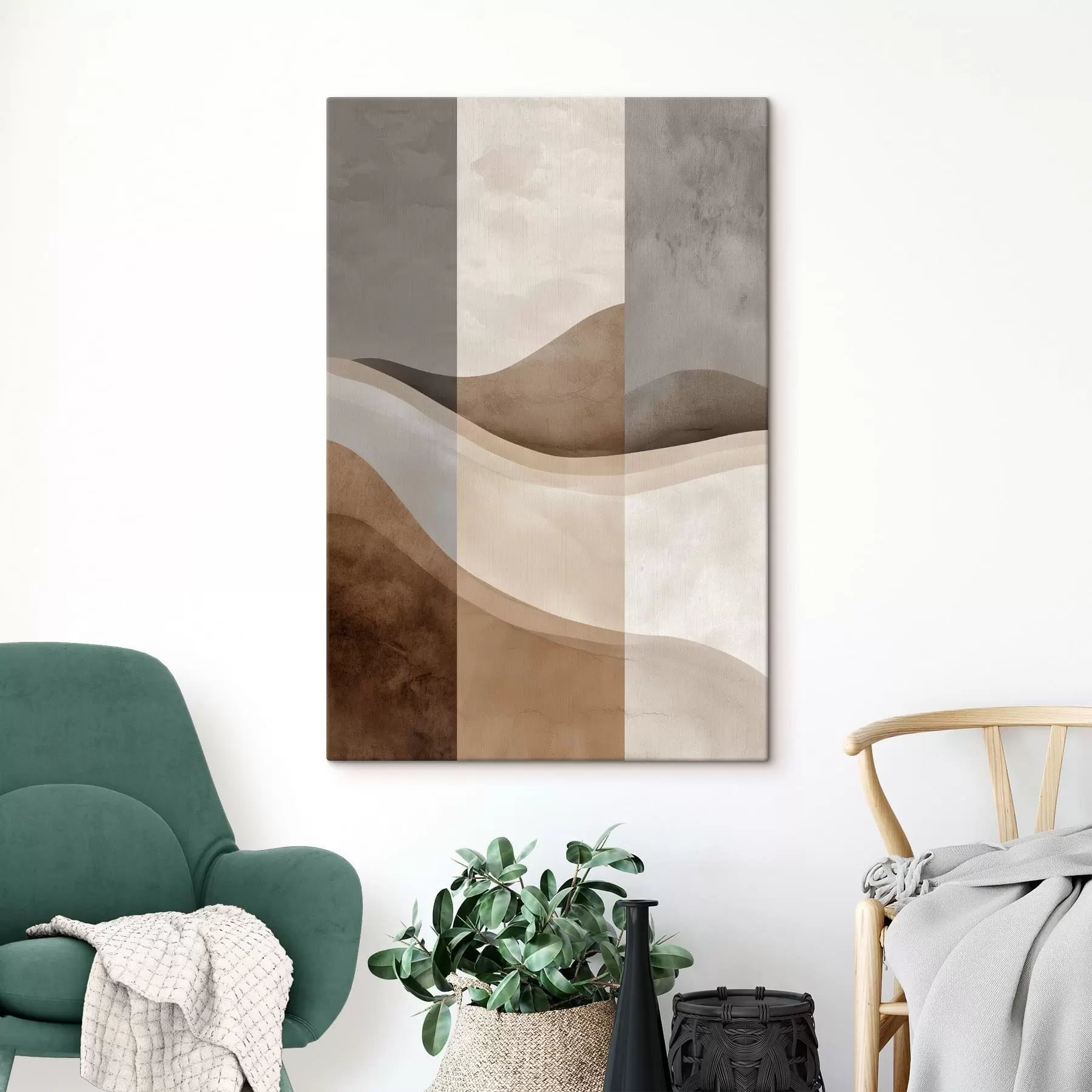 Tableau Ondes de terre molle s49042