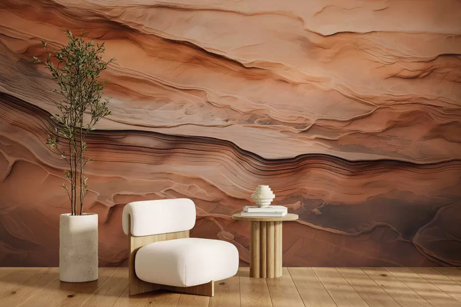 Papier peint Le souffle du canyon w05528