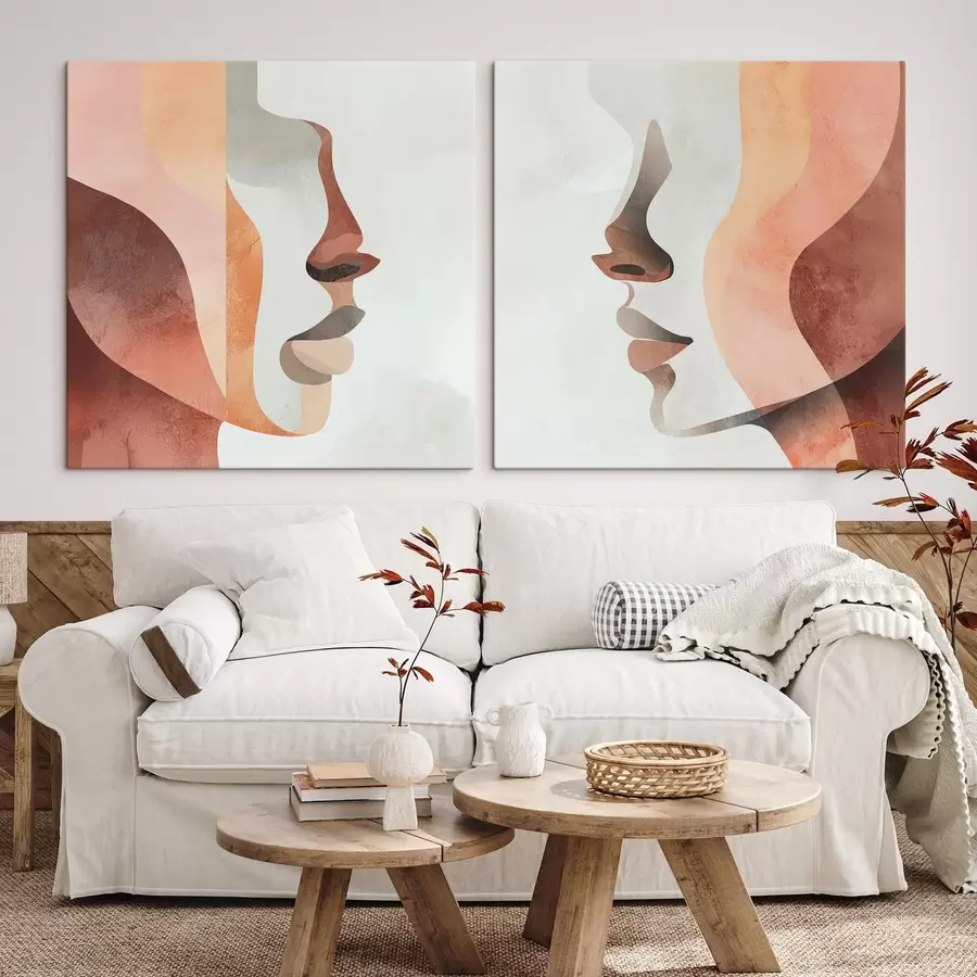Tableau Portraits abstraits m30394