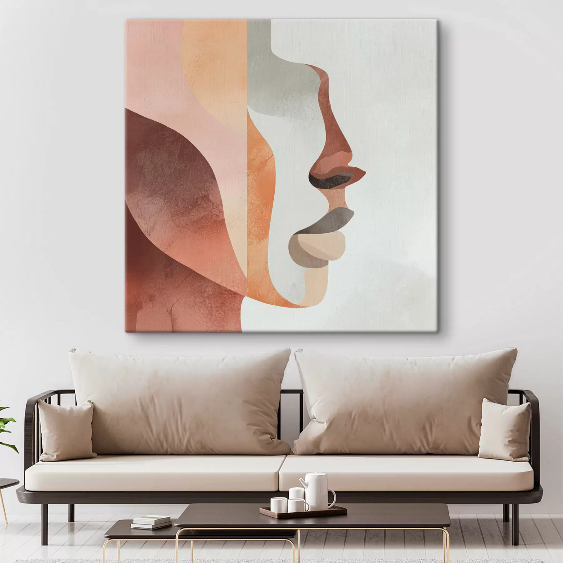 Tableau Portrait abstrait s48967