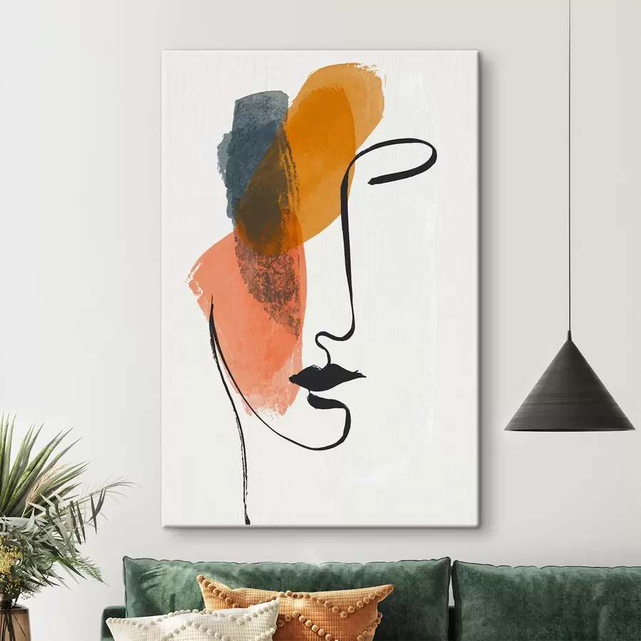 Tableau Portrait abstrait s48969