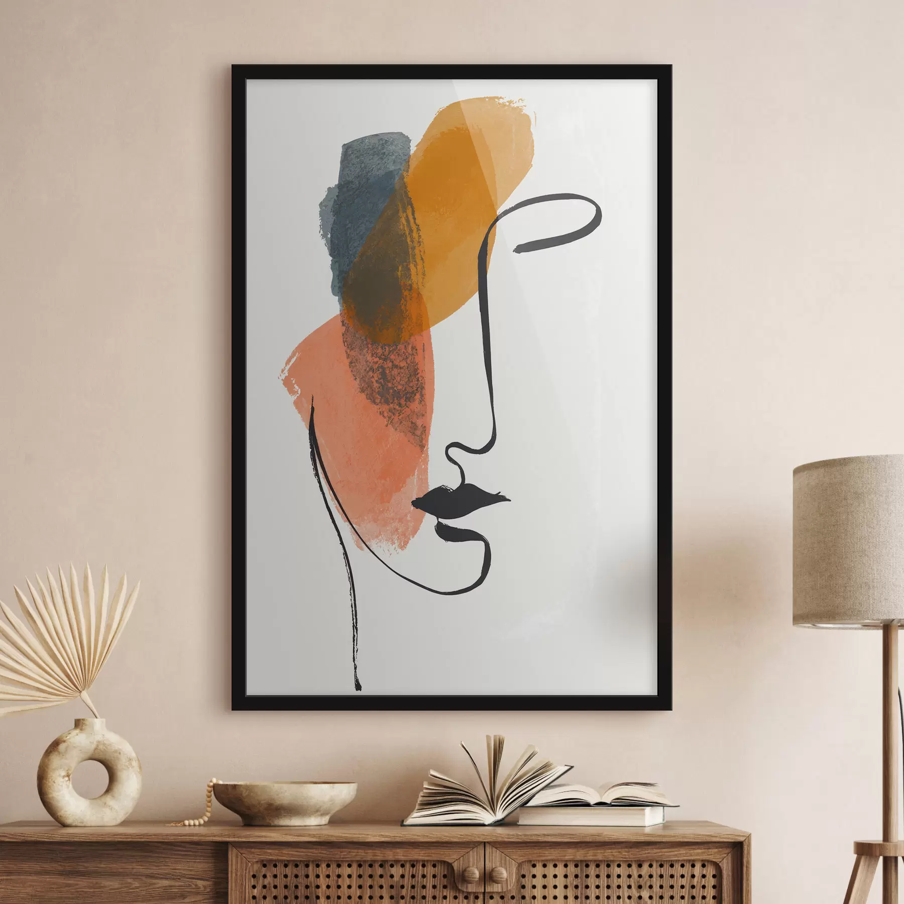 Papier peint Portrait abstrait f48969