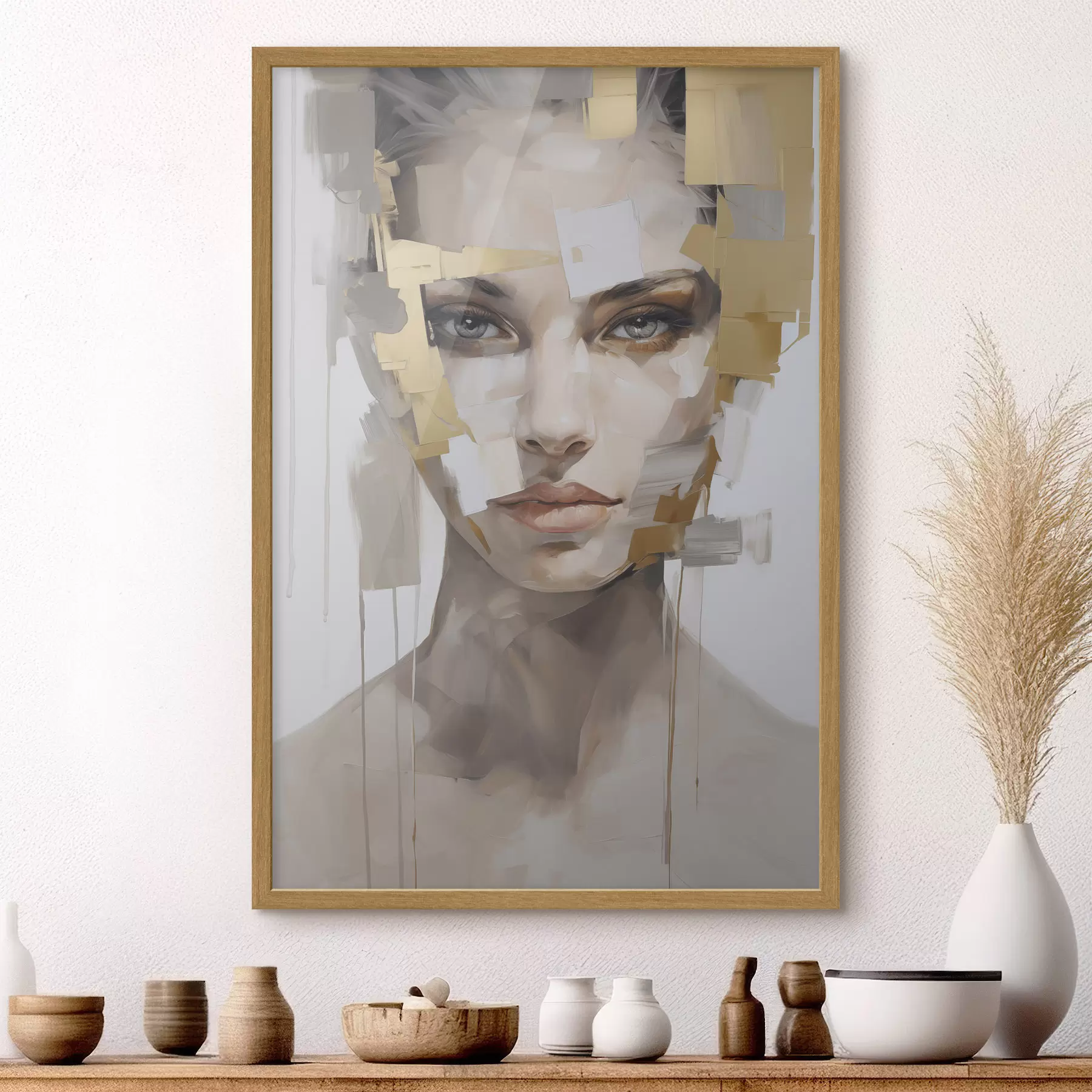 Papier peint Visage et magie f49046