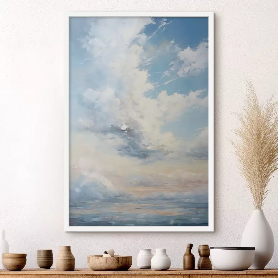Papier peint Peinture représentant le ciel f49058