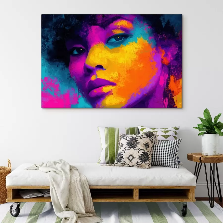 Tableau Portrait d'une femme s49083