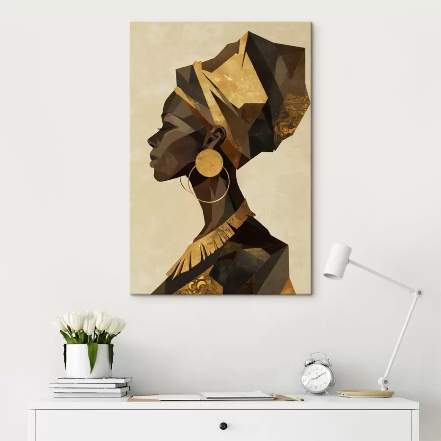 Tableau Portrait de l'Afrique s49088