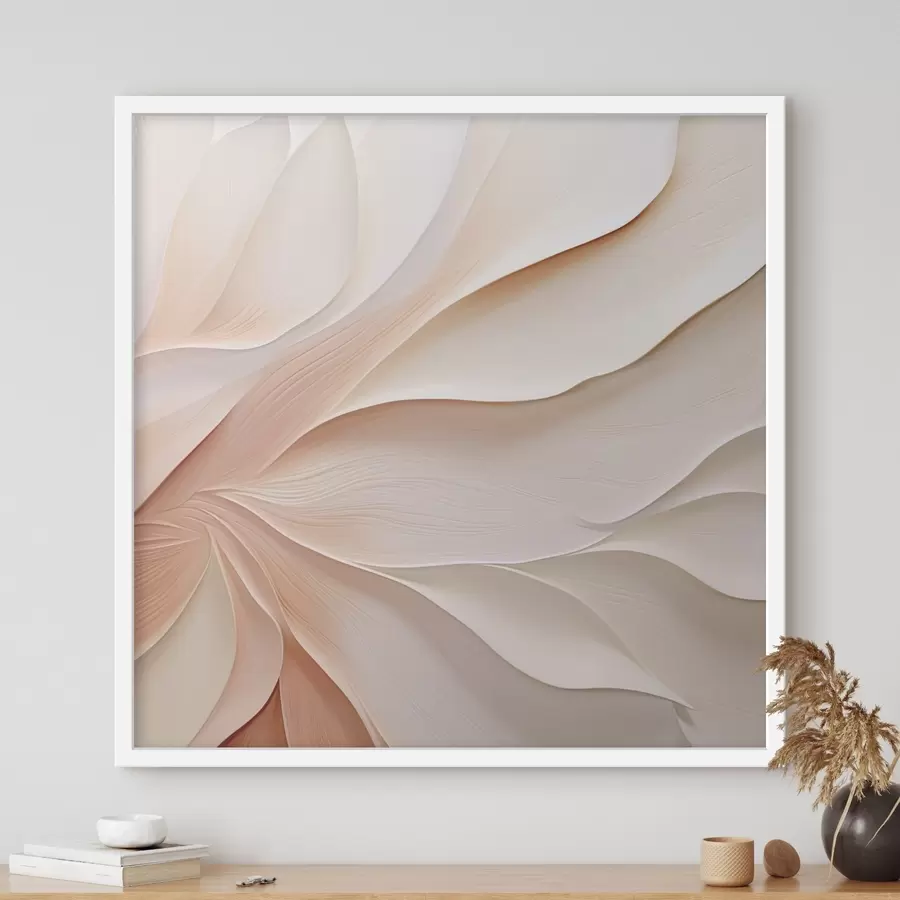 Papier peint Abstraction avec imitation de coups de pinceau en relief f49062