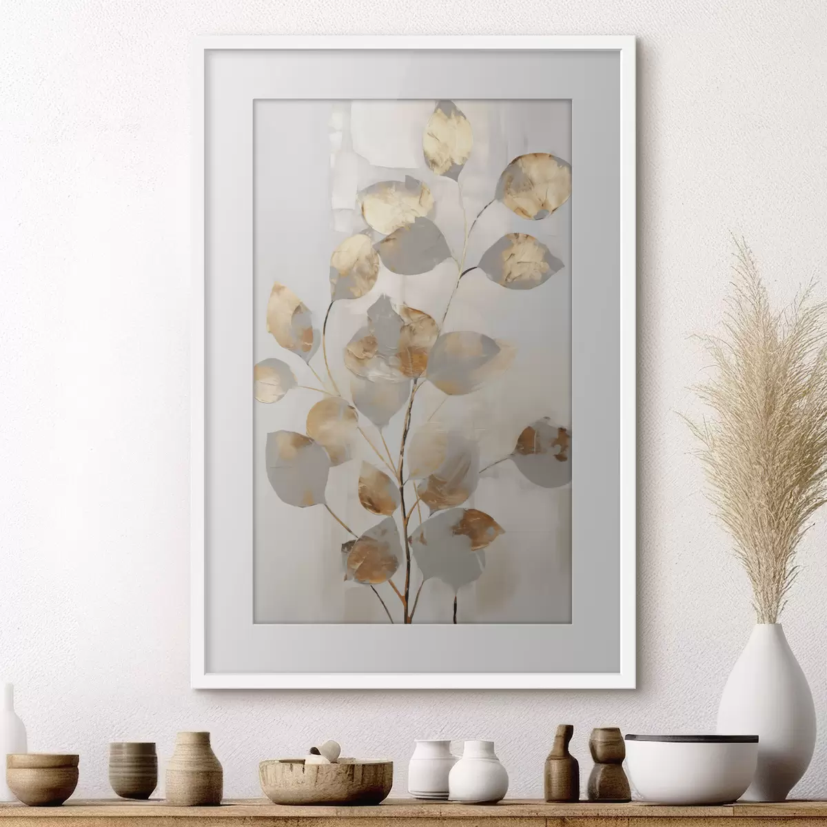 Poster Branche et chaleur f49155