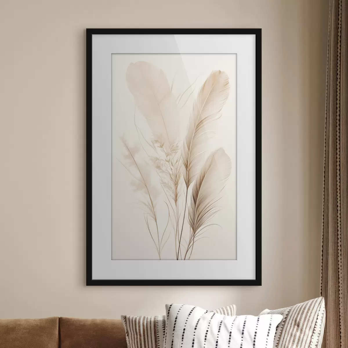 Poster Plumes et harmonie f49157