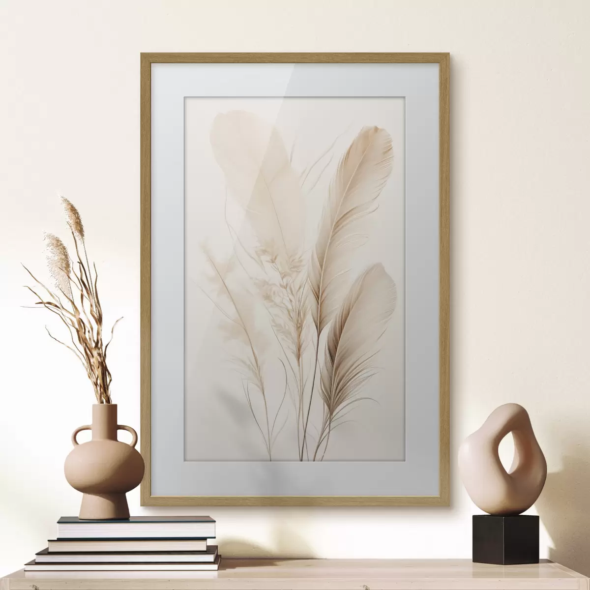 Poster Plumes et harmonie f49157