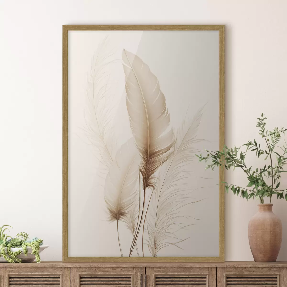 Poster Plumes et rythme f49158
