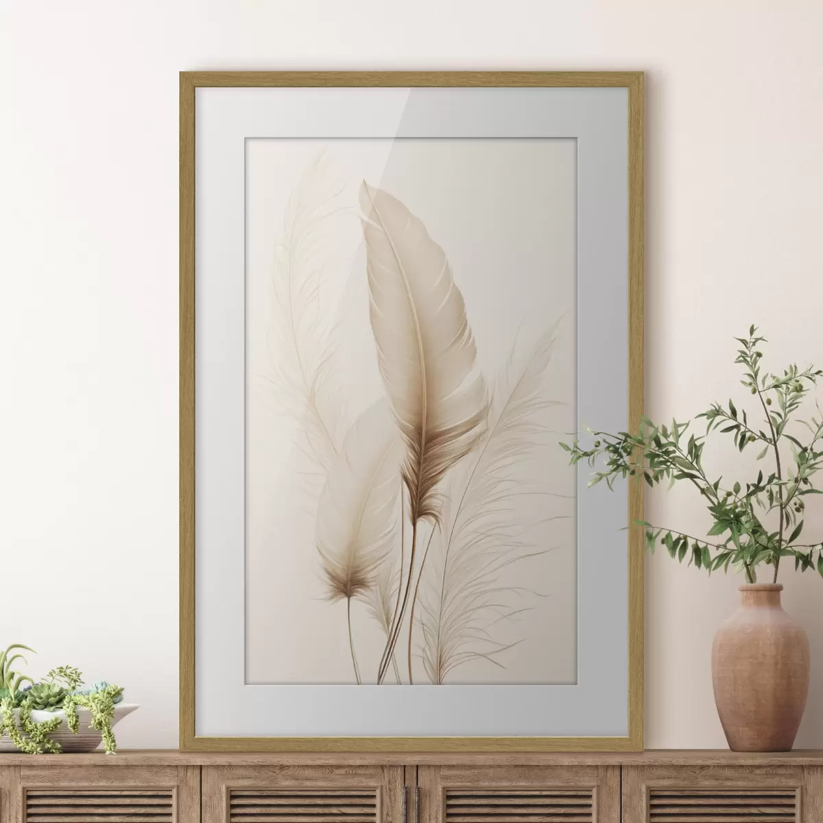 Poster Plumes et rythme f49158