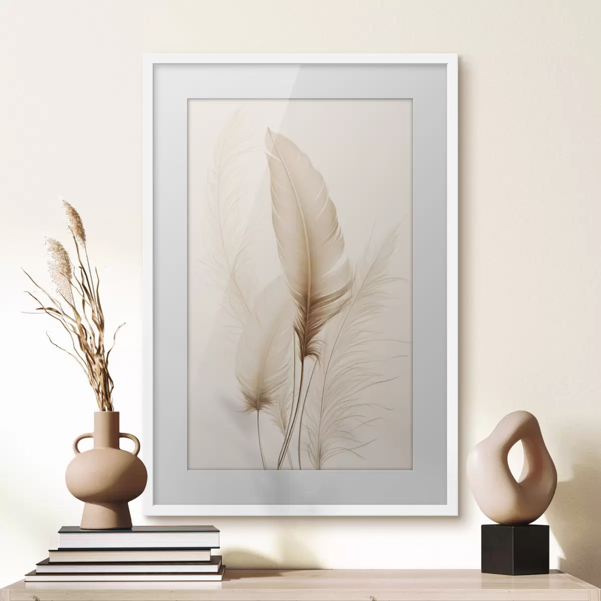 Poster Plumes et rythme f49158