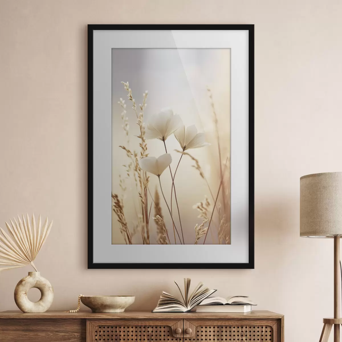 Poster Herbes et écho f49173