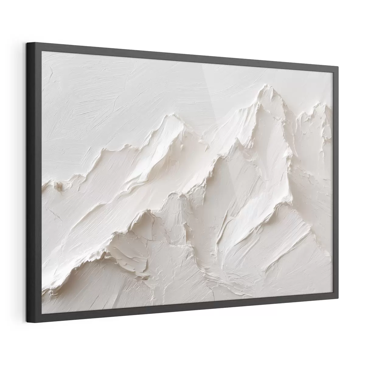 Poster Relief montagneux clair avec des traits épais f49215