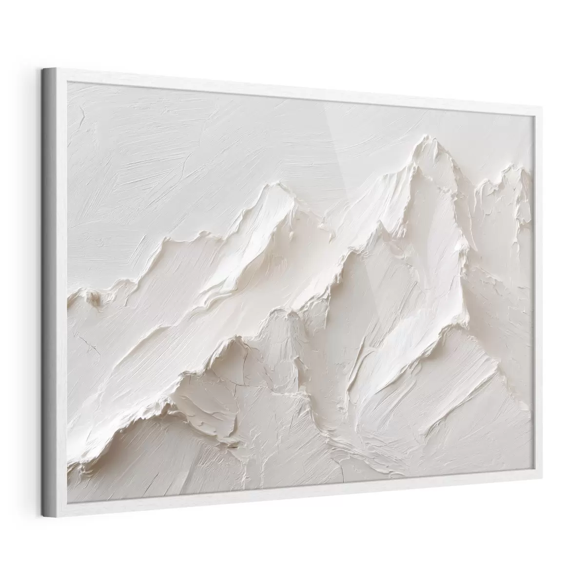 Poster Relief montagneux clair avec des traits épais f49215