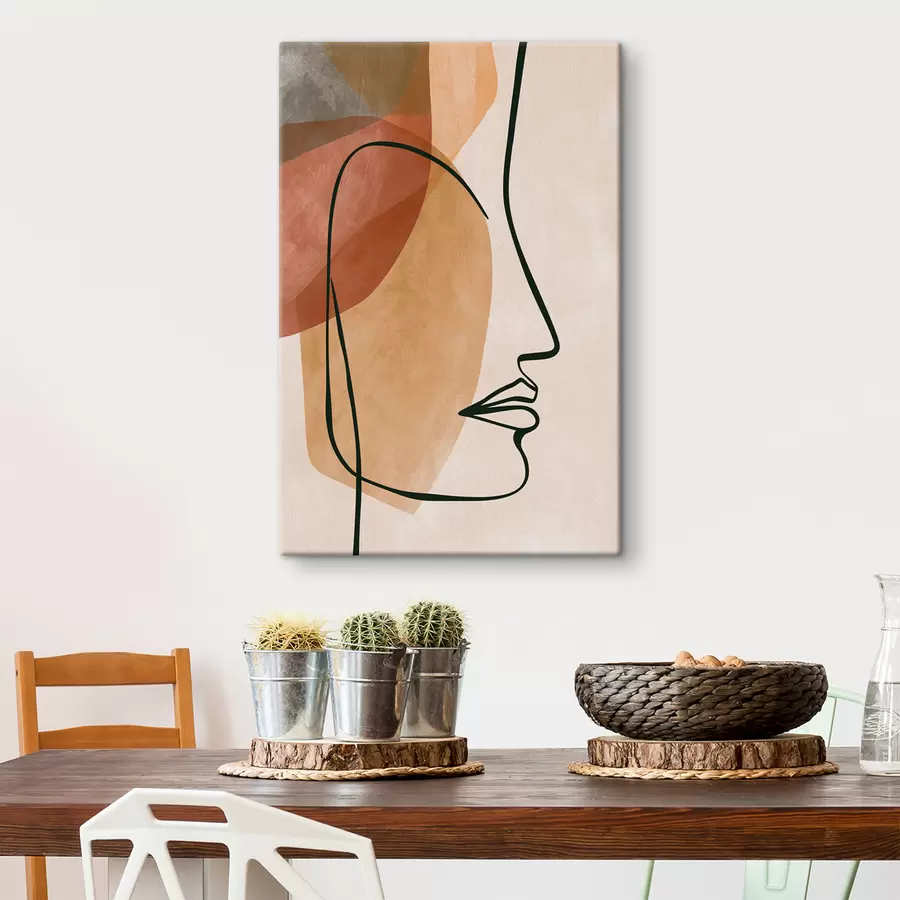 Tableau Un portrait abstrait s49119