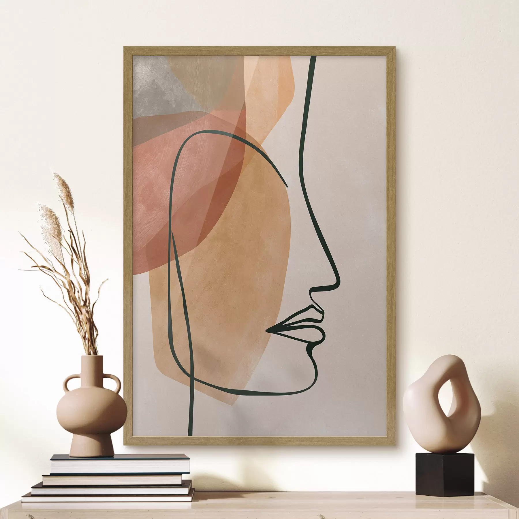 Papier peint Rêverie et caresse f49119
